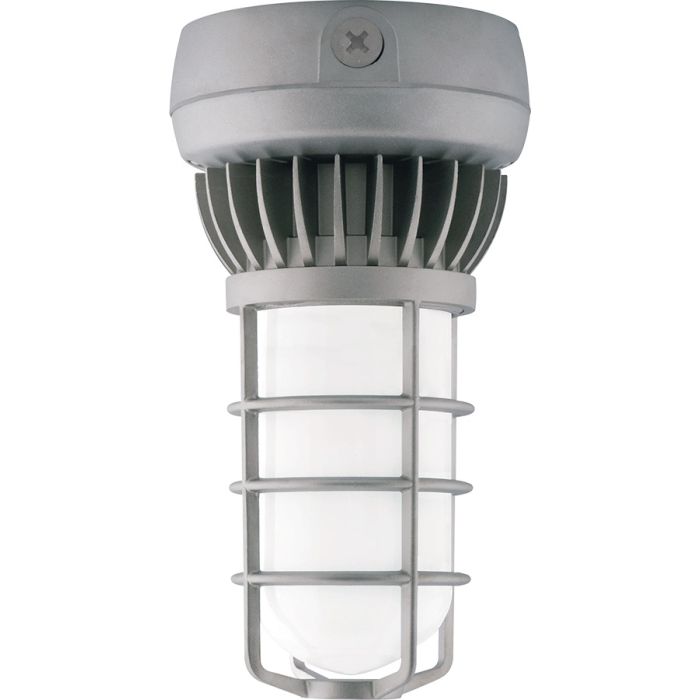 Main Image RAB Lighting VXLED13 13 Watt LED Vaporproof Ceiling Fixture with Guard (Product Configurator) - Choose Uplight or Downlight Fixture