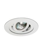 Nicor Lighting 13007WH 3-Inch White Recessed Gimbal Trim for MR16 Bulb