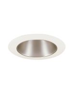 Juno Lighting 17 HZWH 4-Inch Cone Trim, Haze Cone and White Trim