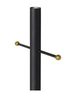 Wave Lighting 293 8FT Outdoor Direct Burial Aluminum Lamp Post with Cross Arm