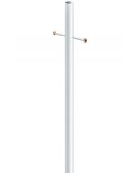 Wave Lighting 295-C320NCA 7FT Outdoor Direct Burial Lamp Post with Convenience Outlet and Dusk to Dawn Photo Sensor