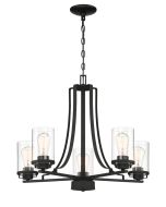 Designer's Fountain Jedrek 9338 Series 60 Watt 5 Light Chandelier Light Fixture