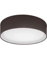 Brown Lithonia Lighting FMABFL-16 24 Watt Aberdale 16 Inch LED Dimmable Flush Mount Fixture 