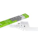 Toggled FC8TO4-D416 D-Series Two 8FT Fluorescent to Four 4FT Dimmable Direct-Wire LED Tubes Conversion Kit