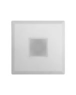 Nicor Lighting DLF-10-120-2K-SQ SureFit 9.7 Watt 5.15-Inch LED Ultra Slim Square Surface Mount Downlight Fixture 2700K