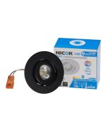 Nicor Lighting DLG2-10-120 Energy Star Rated 2-Inch Adjustable LED Gimbal Downlight Fixture Dimmable