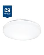 Lithonia Lighting FMLRL Decorative Indoor Round LED Low Profile Flush Mount Light Fixture Dimmable