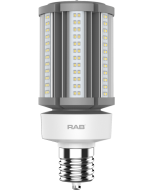 RAB Lighting HID-36-EX39 36 Watt Ballast Bypass Post Top Lamp 100-277V - Replaces 150W MH