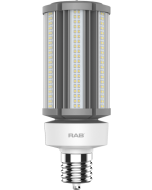 RAB Lighting HID-54-EX39 54 Watt Ballast Bypass Post Top Lamp 100-277V - Replaces 200W MH