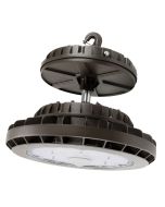 SLG Lighting HR DLC Premium Listed LED Round High Bay Fixture 5000K Gen 3