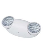 ILP EXL Series Emergency Light White Housing Fixture with Battery Backup