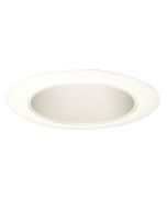 Juno Lighting 17 WWH 4-Inch Cone Trim, White Cone and White Trim