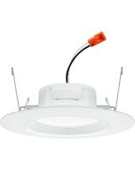 Juno Lighting RB56 SWW5 MW M6 RetroBasics™ 5/6-Inch Switchable Baffle Downlight Retrofit