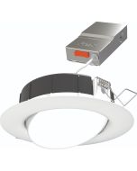 Juno Lighting WF6 ADJ SWW5 90CRI MW M6 12-Watt Switchable White LED 6-Inch Adjustable Canless Wafer Downlight 75W Equivalent