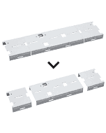 Keystone KT-RKIT-S-BR-1 One-Piece Break-Apart Adjustable Bracket for 4’ or 8’ T8 Strip Fixtures