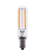 Eiko LED2WT6E12/FIL/827-DIM-G7 2 Watt T6 LED Advantage Filament Decorative Lamp 2700K Dimmable E12 Base