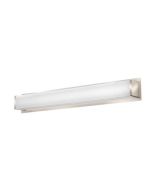 Lithonia Lighting FMVTSL 24IN MVOLT 30K 90CRI BN M4 Traditional Square 2 Foot Brushed Nickel 3K LED Vanity Light Fixture