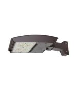 Maxlite M100 DLC Premium M Series Color Selectable 100-Watt LED Straight Arm Area Light Outdoor Fixture Dark Bronze