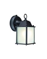 Maxlite ML4LE109SPLBK2 9-Watt LED Ranch Style Small Lantern Outdoor Light Fixture 2700K Dimmable