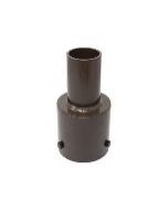 NaturaLED MT-3RTV2.5-1/BZ 3-Inch Round Pole Mount Tenon Adapter with 2-3/8-Inch O.D. Tenon Bronze