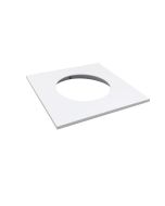 NORA Lighting NM2-2SDT Square Trim for 2-Inch M2 LED Round Downlight