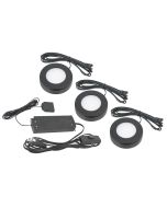 American Lighting OMNI-3KIT 3.2 Watt Omni LED 3-Puck Kit 12V 2700K Dimmable