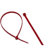 Plenum-4-18-C 4-Inch Plenum Rated Burgundy Nylon Cable Ties up to 18lbs Load Capacity 100 Per Bag