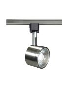 Satco Lighting TH405 12 Watt LED Track Head Light Fixture Brushed Nickel Finish 24 Degree Beam Angle Dimmable 3000k