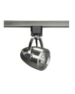 Satco Lighting TH415 12 Watt LED Track Head Light Fixture Brushed Nickel Finish 24 Degree Beam Angle Dimmable 3000k