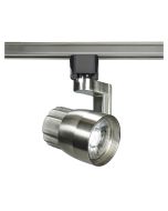 Satco Lighting TH425 12 Watt LED Track Head Light Fixture Brushed Nickel Finish 24 Degree Beam Angle Dimmable 3000k