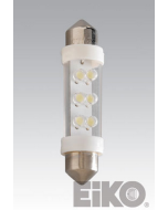 Product Images EIKO LED-24-FESTOON-W 24VDC Festoon 10mm 17lm LED Light Bulb 