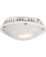 Eiko SCRG-50/D0/840-DIM-U-W DLC Premium Listed 40 Watt Surface Canopy Round Garage 4000K 120-277V Dimmable