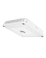 Eiko SCS/PS60/850/UD/W DLC Premium Wattage Adjustable LED Surface Canopy Square Garage 5000K Dimmable Replaces 125W-250W