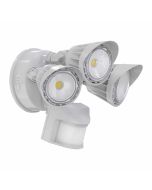 Westgate SL-30W-P 30 Watt LED Security Lights with PIR Sensor up to 80% DIM/OFF when No Motion Detected - White