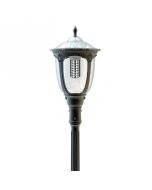 Light Efficient Design SL-SPT-20W-40K-SF-G2 20 Watt Off-Grid LED Solar Post Top Light Fixture 4000K