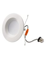 SLG Lighting DP 4R 8 G1 9FS Color Selectable 10-Watt LED 4-Inch Round E26 Plug Base Downlight TRIAC Dimming Replaces 65W PAR