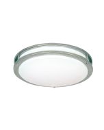 Sunpark DC01x T9 Circline Lamp Ceiling Fixture Satin Nickel Finish