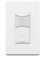 Sensorworx SWX-123-GY Wall Switch Sensor with Passive Dual Tech 1-Pole (Manual On Vacancy) - Single Pack