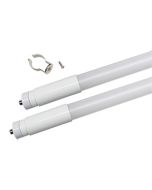 ESPEN Technology L96T8/835/24G-AB DLC Listed 24-Watt 8-Foot T8 LED UniFlex Glass Tube Lamp 3500K Ballast Compatible with Internal Driver