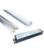 ESPEN Technology VEKM-L41F/HO DLC Listed 1-Lamp 4-Foot 24-Watt High Output Commercial Grade LED Linear Module Retrofit Kit Dimmable