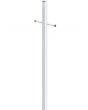 Wave Lighting 295-C320NCA 7FT Outdoor Direct Burial Lamp Post with Convenience Outlet and Dusk to Dawn Photo Sensor