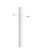 Wave Lighting 295-NCA 7FT Outdoor Direct Burial Aluminum No Cross Arm Lamp Post for Standard 3-Inch Post Top Fixtures