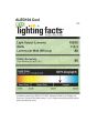 Lighting Facts RAB Lighting ALED104 104 Watts LED Area Light Fixture Standard Pole Mount 5100K