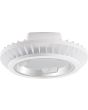 RAB Lighting BAYLED78 78 Watt LED High Bay Light Fixture with Hook and Cord White Finish