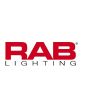 RAB Lighting GPLED78 78 Watt LED Garage Ceiling Light Fixture Pendant Mount with Prismatic Lens - Logo