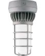 Main Image RAB Lighting VXLED13 13 Watt LED Vaporproof Ceiling Fixture with Guard (Product Configurator) - Choose Uplight or Downlight Fixture