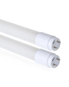 LEDone  LOD-GDMT84F-17W 17 Watt 4 Foot 4' LED Hybrid Glass Shatterproof LED T8 Linear Tube Lamp Double Ended Power