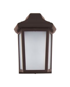 Wave Lighting 230FMF-LR9W-BZ Energy Star Rated 9 Watt LED Narrow Wall Mount Non-Corrosive Decorative Fixture Dimmable 3000K