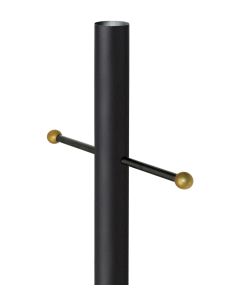 Wave Lighting 293 8FT Outdoor Direct Burial Aluminum Lamp Post with Cross Arm