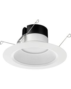 Lithonia Lighting WF6 Series Low Lumen LED 6 Inch Wafer Recessed Downlight Fixture with Switchable White Color Temperature